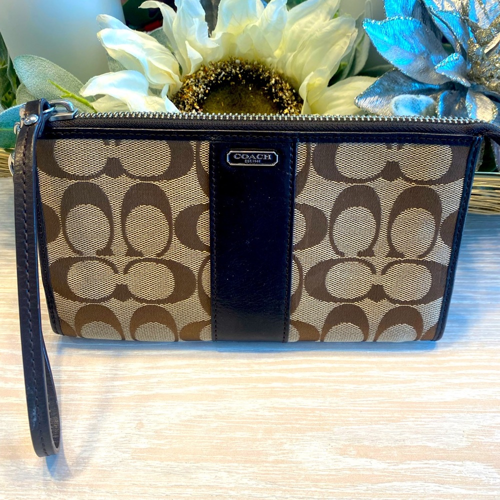 Coach Clutch Wristlet